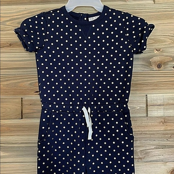 Blush by Us Angels Other - BLUSH by US ANGELS SS Fleece Jumper Sz 5/6 Navy